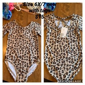 H&M girls gymnastics or dance leotard